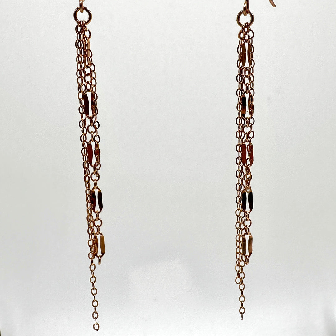 Earrings Claudia Rose Gold Earrings The forEVER Jewelry